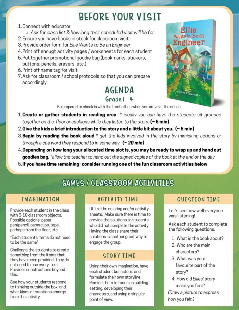 leo oster and laura galan classroom agenda